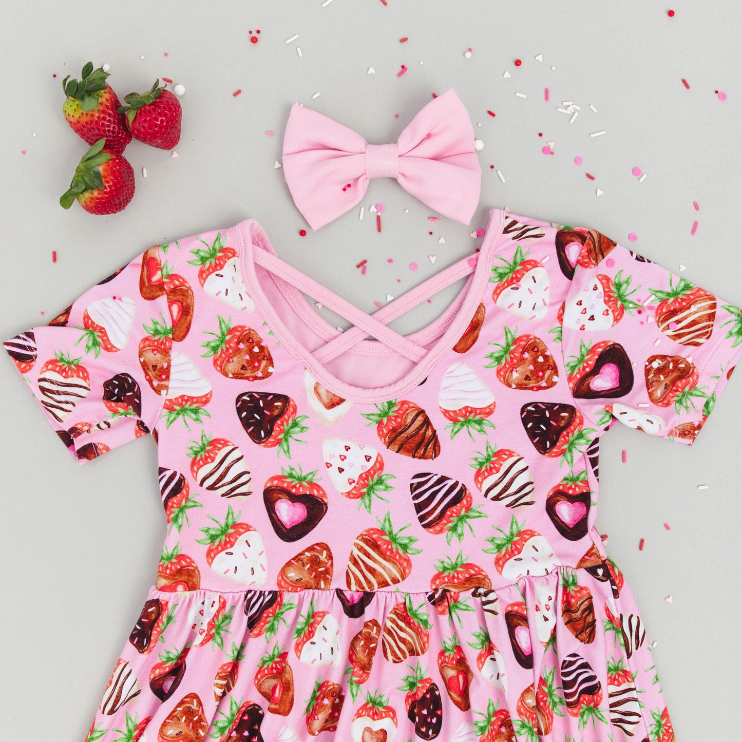 Sweet Pink | Large Clip Bow