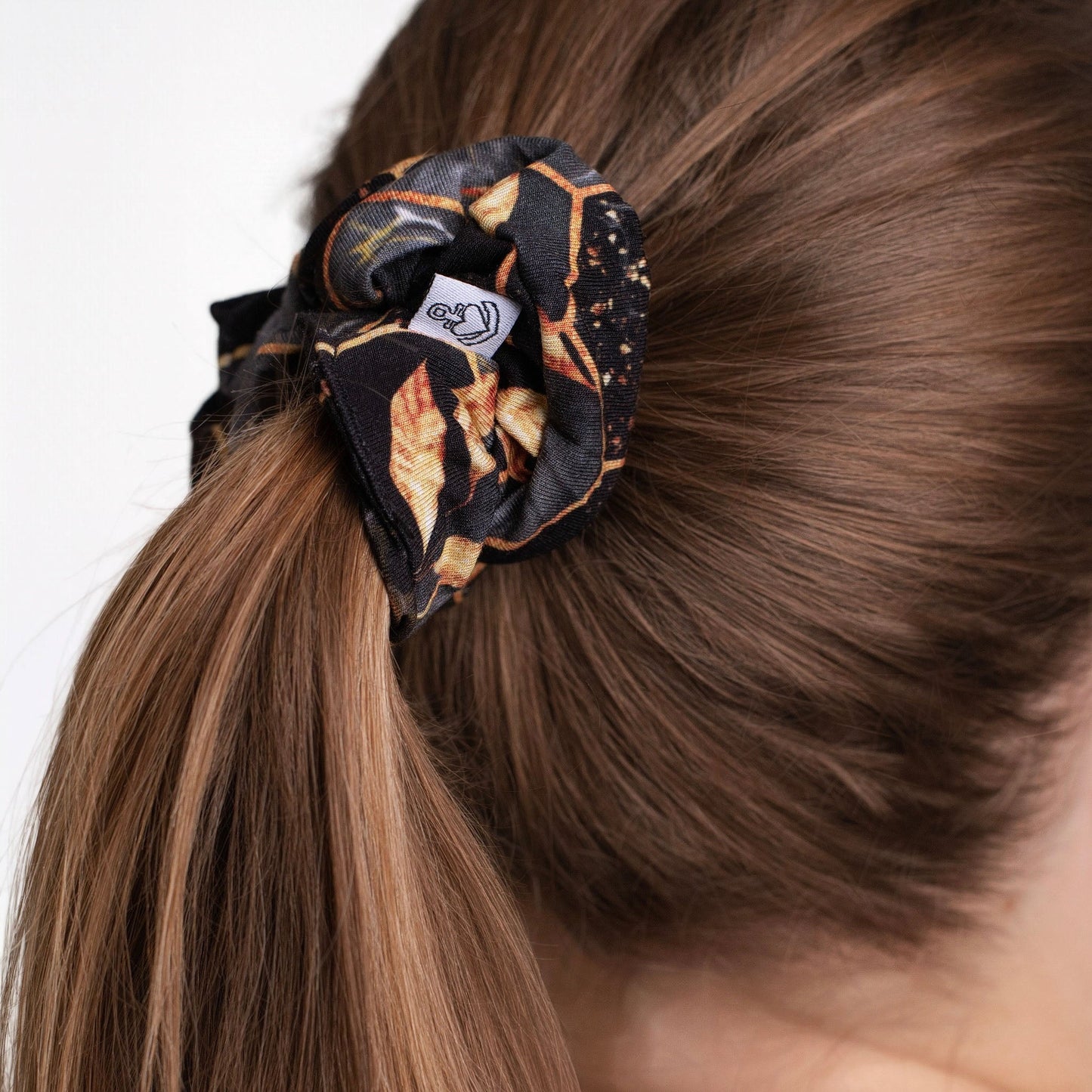 Midnight Honey | Bamboo Scrunchie