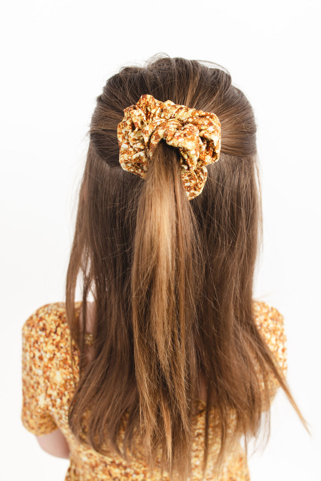 Gold Shimmer | Bamboo Scrunchie