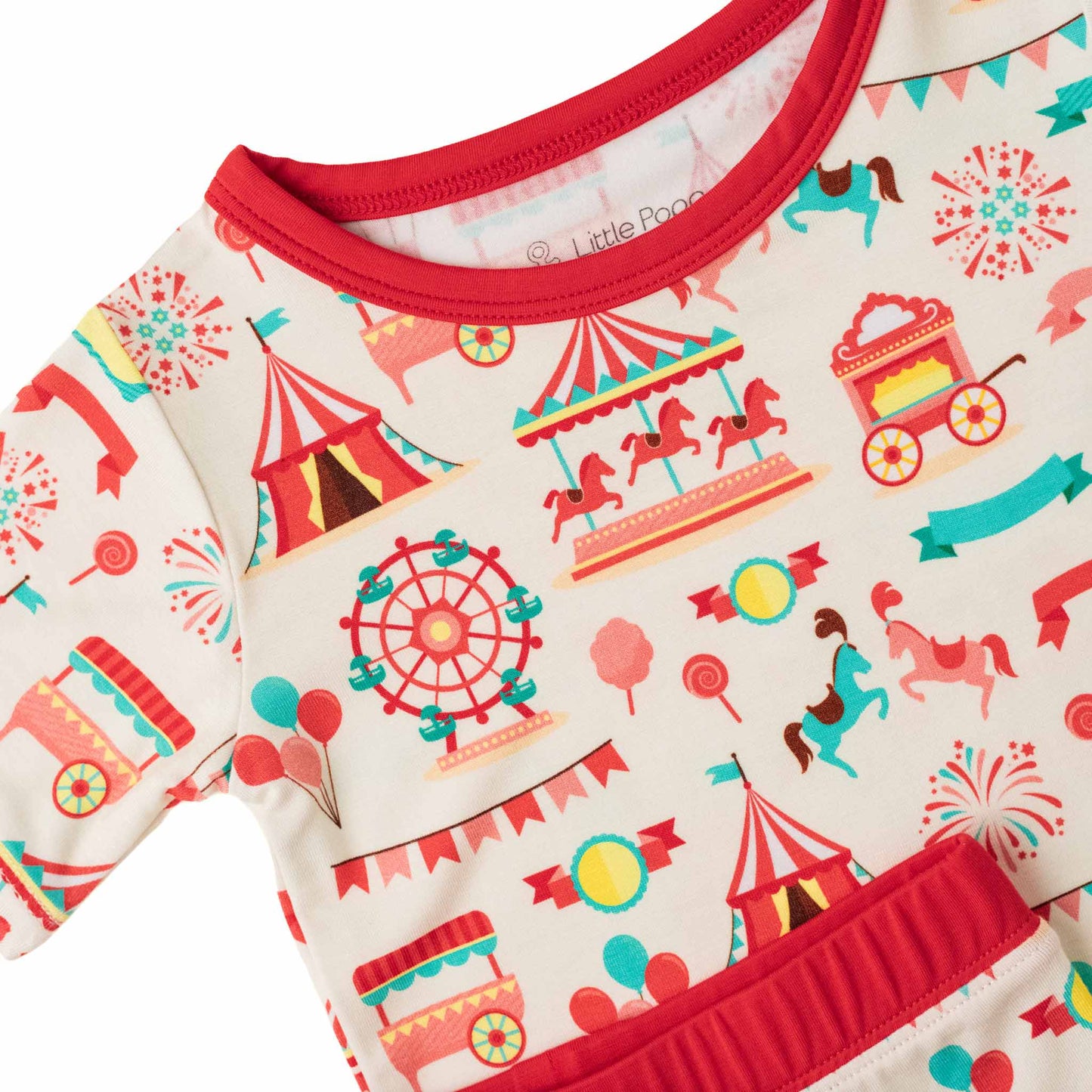 Classic Carnival | Two-Piece Bamboo Short Sleeve Toddler & Kids Set