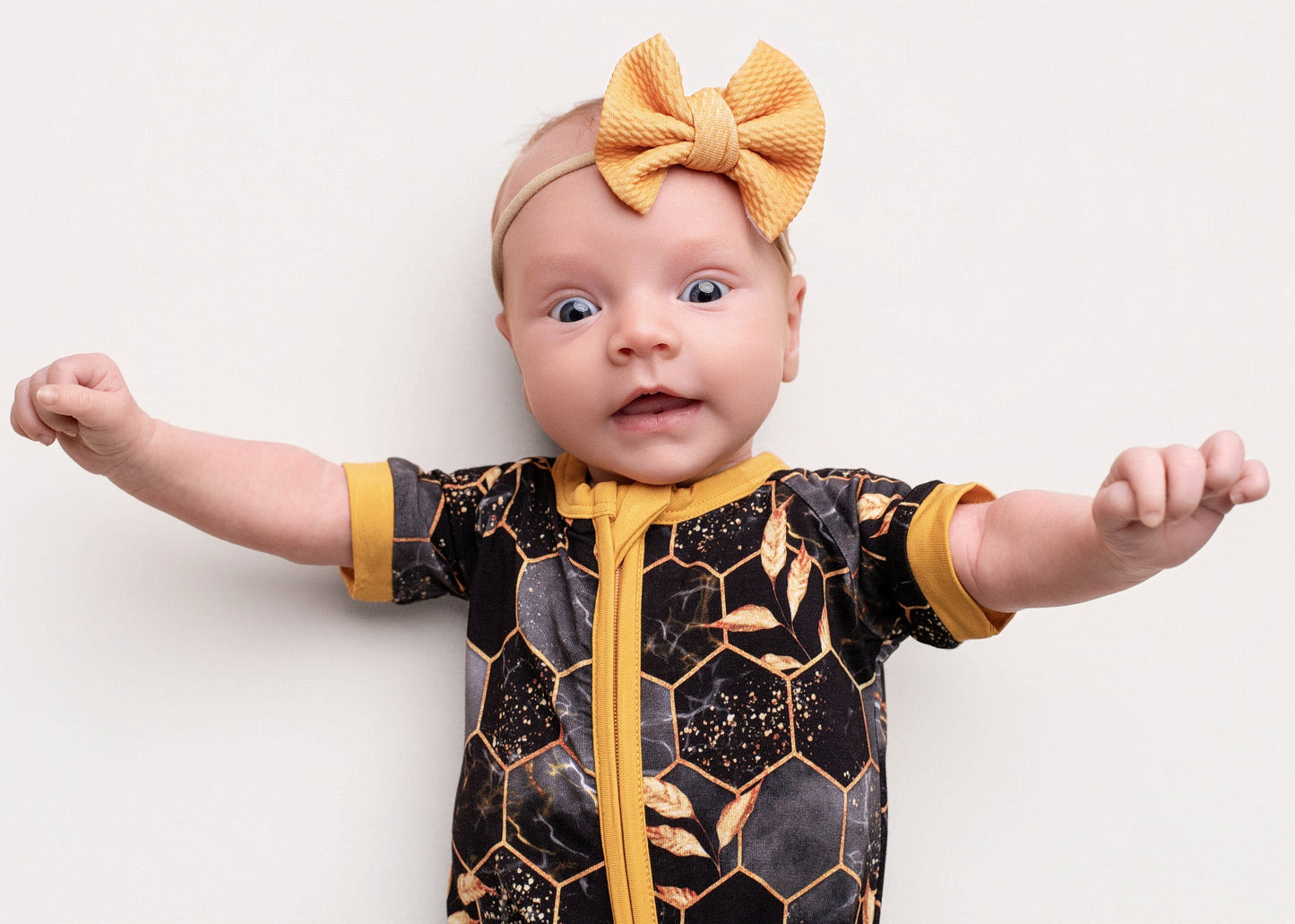Honey | Baby Girl Nylon Bow