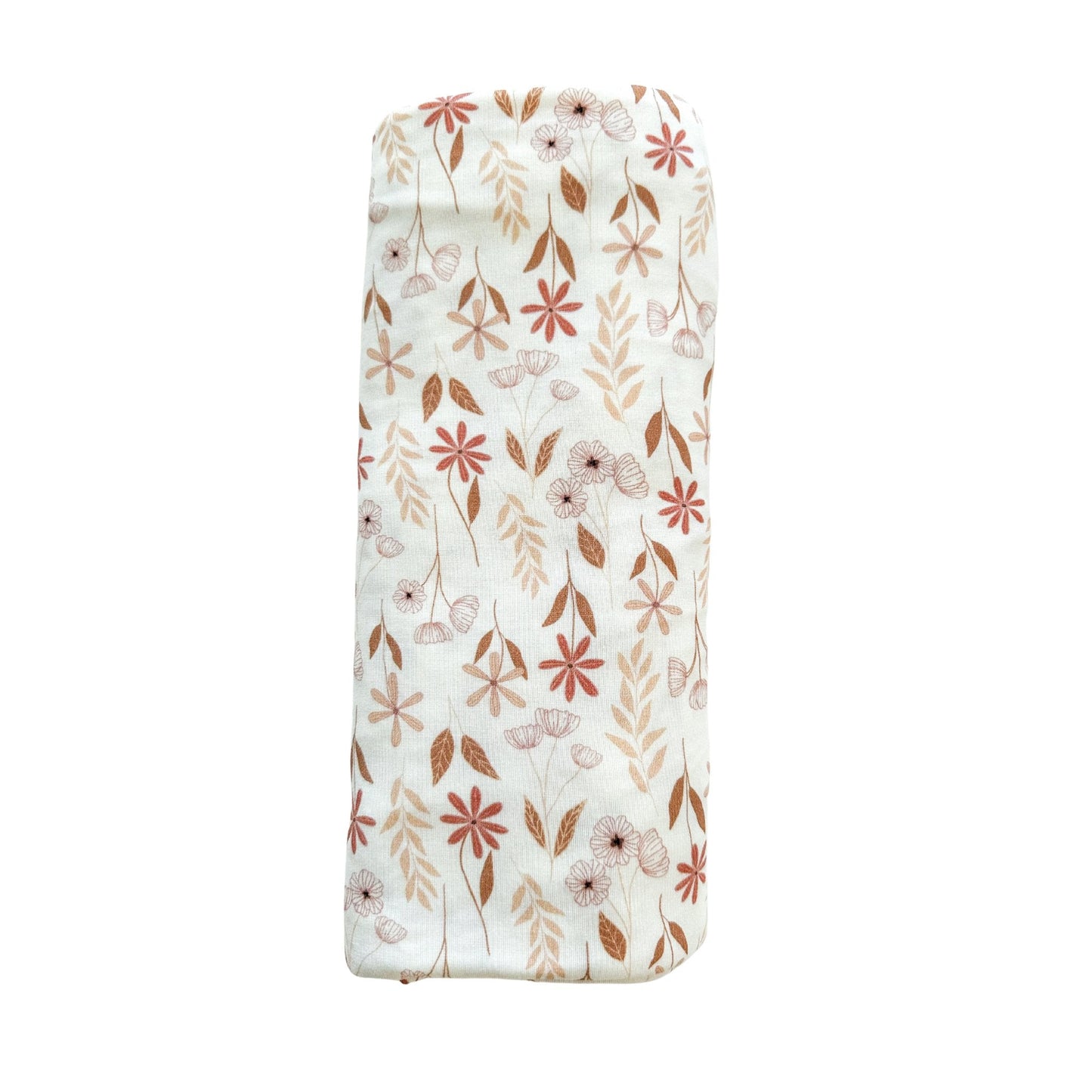 Wildflower Bamboo Baby Swaddle Blanket – Stretch Newborn Swaddle