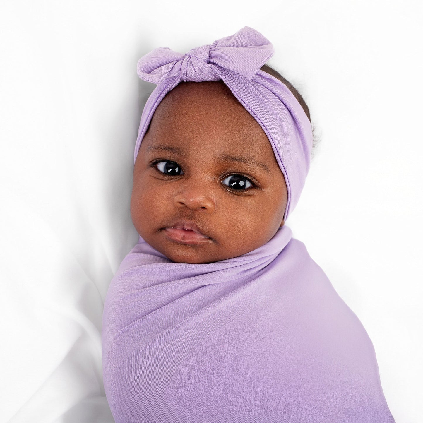 Lilac | Bamboo Headband Bow