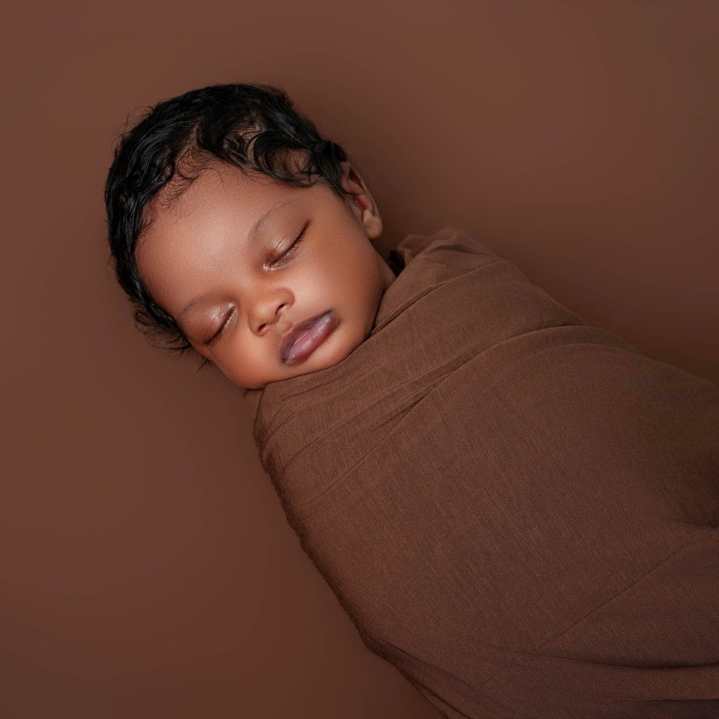 Christmas | Chocolate | Bamboo Swaddle Blanket