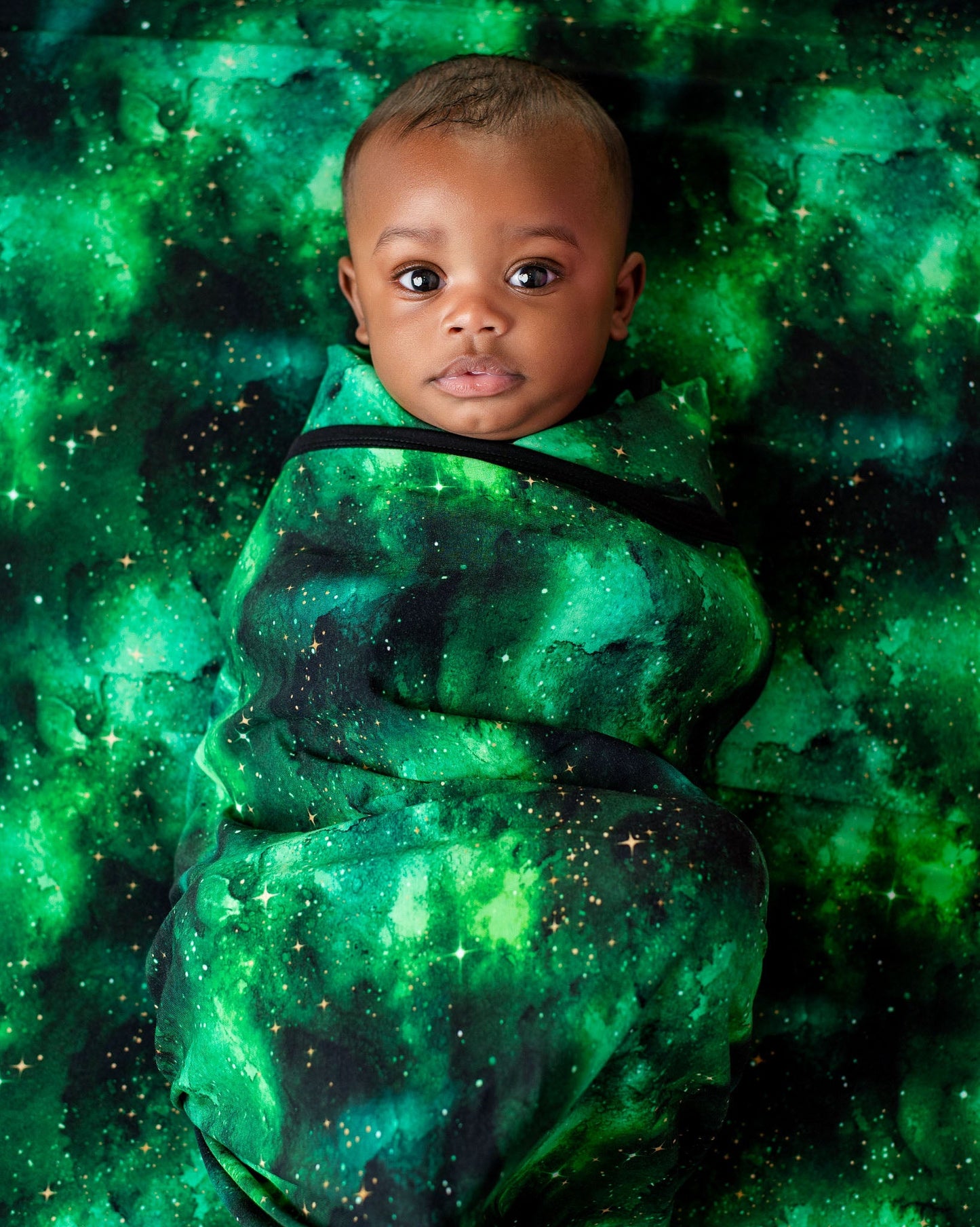 Wicked Cute | Green Galaxy Elixir | Bamboo Crib Sheet
