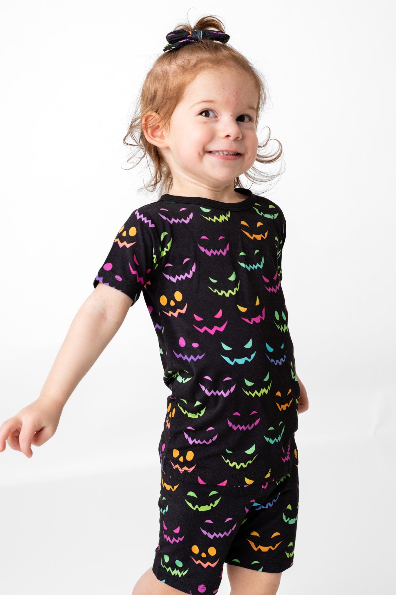 Halloween Night | Two-Piece Bamboo Short Sleeve Toddler & Kids Set