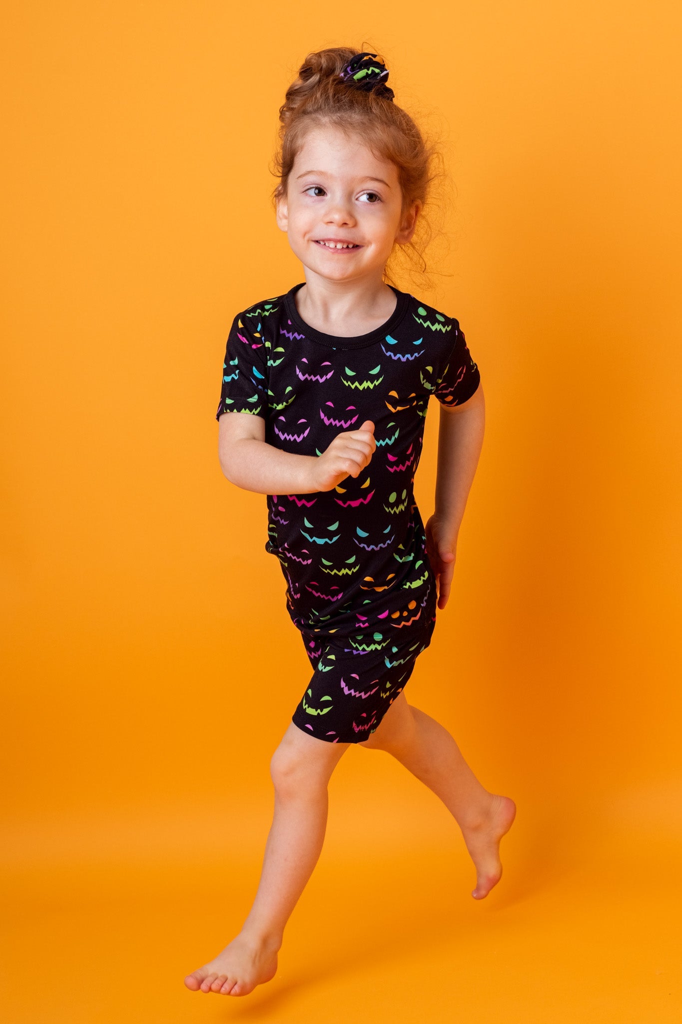 Halloween Night | Two-Piece Bamboo Short Sleeve Toddler & Kids Set