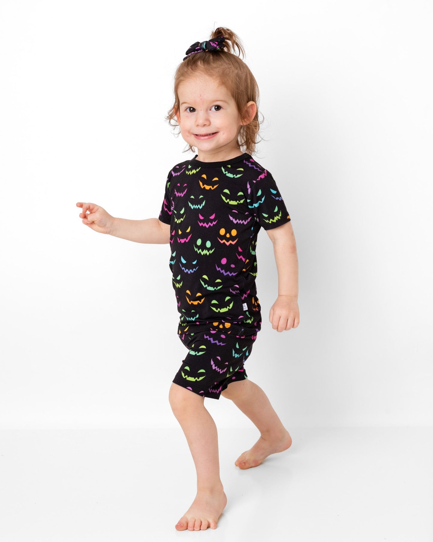 Halloween Night | Two-Piece Bamboo Short Sleeve Toddler & Kids Set