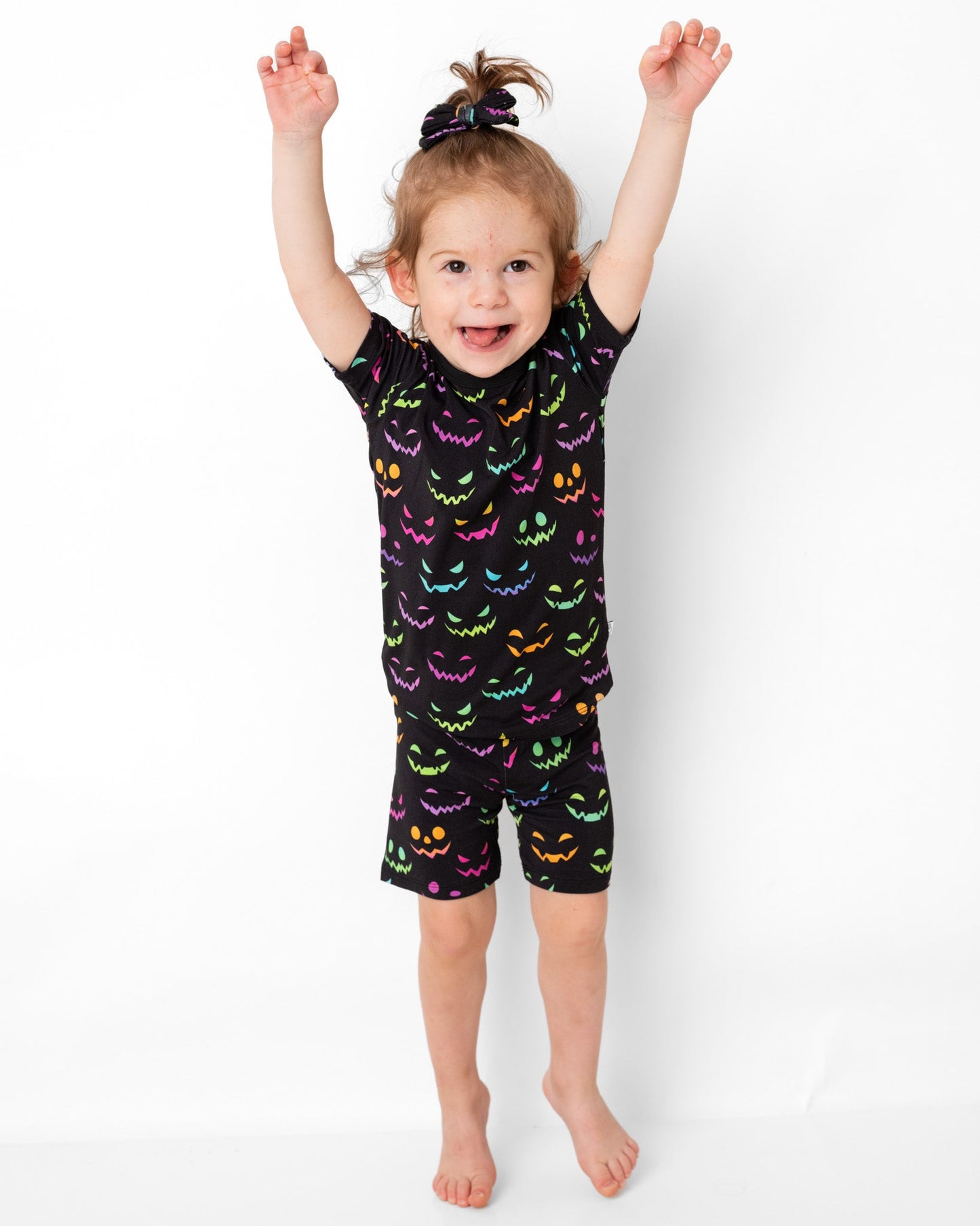 Halloween Night | Two-Piece Bamboo Short Sleeve Toddler & Kids Set