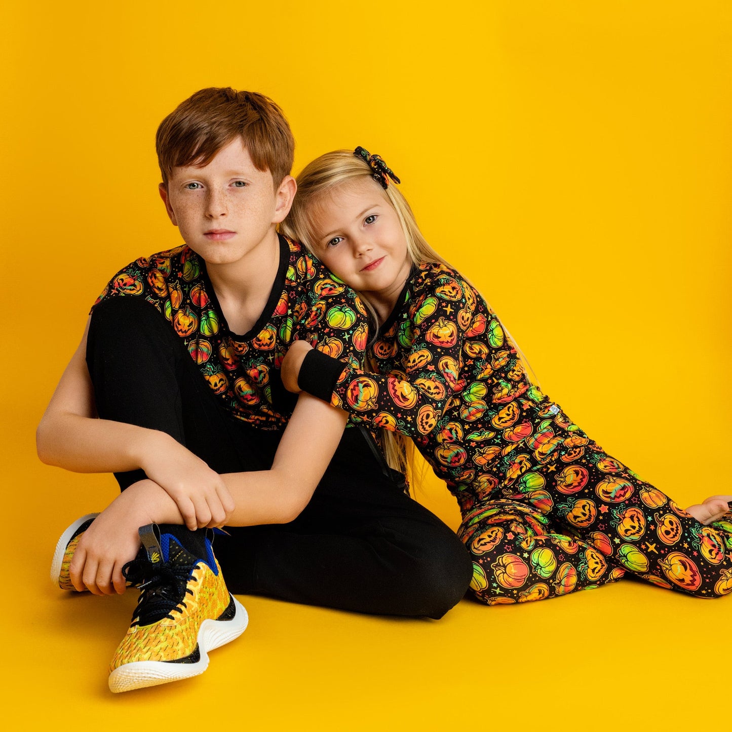 Halloween | Spooky Pumpkins | Bamboo Two-Piece Pajamas