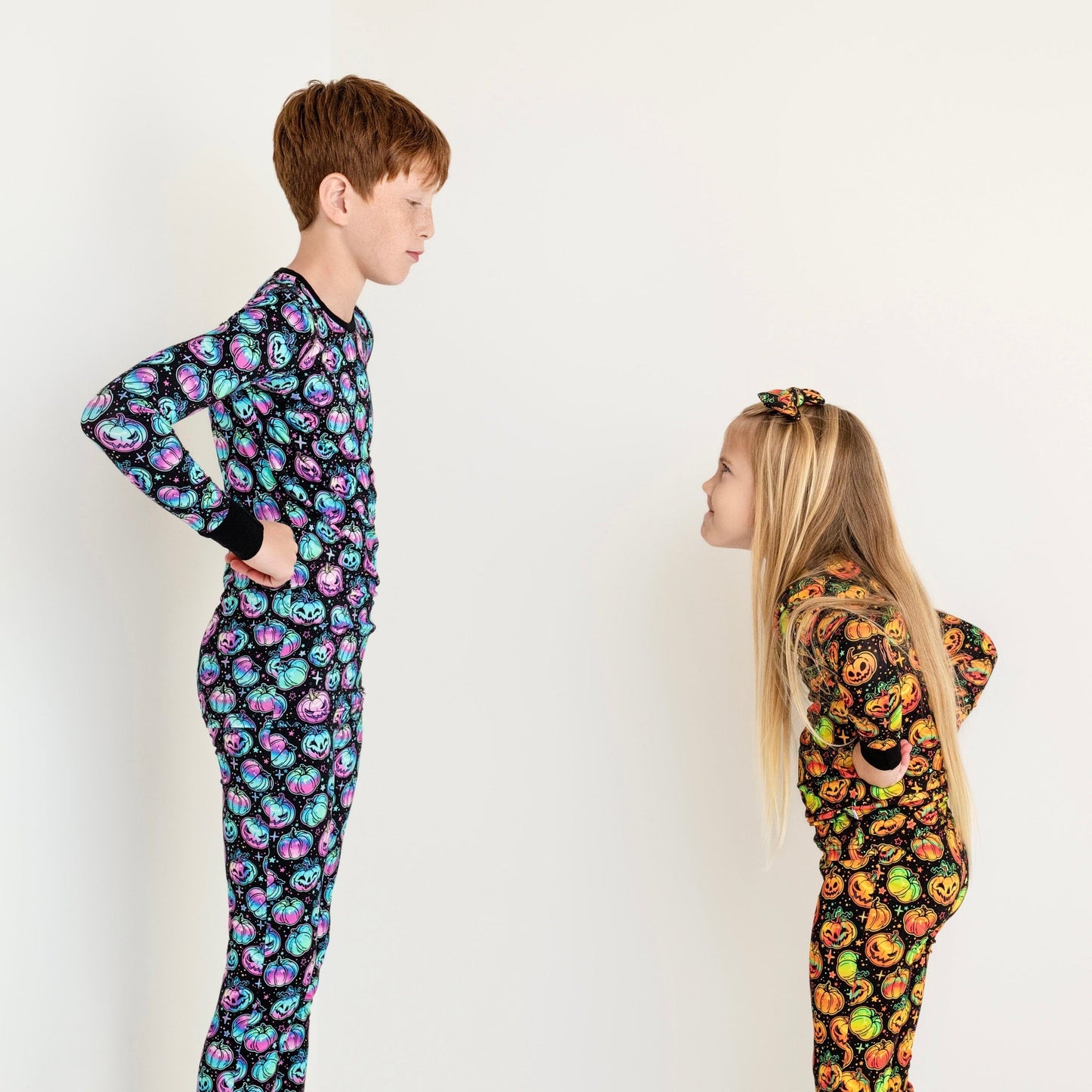 Halloween | Starlight Pumpkins | Bamboo Two-Piece Pajamas