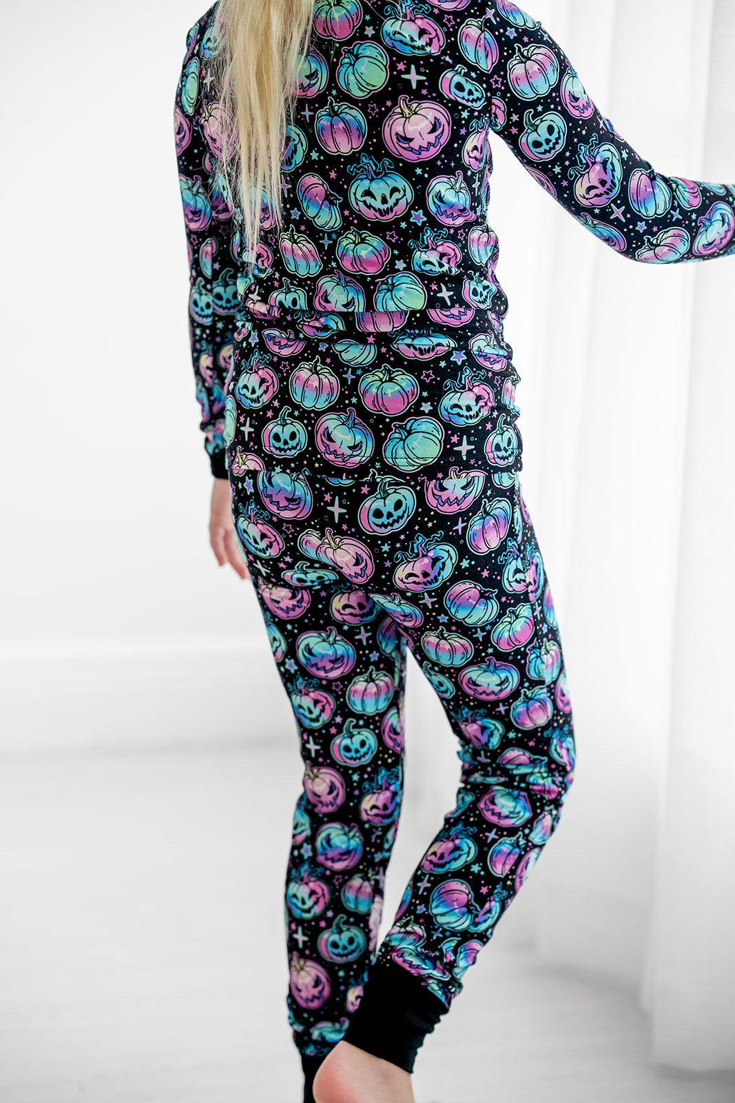 Halloween | Starlight Pumpkins | Bamboo Two-Piece Pajamas