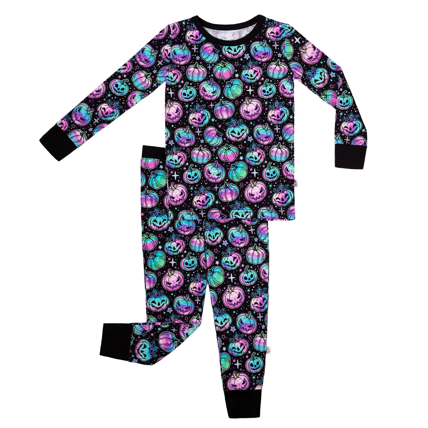 Halloween | Starlight Pumpkins | Bamboo Two-Piece Pajamas