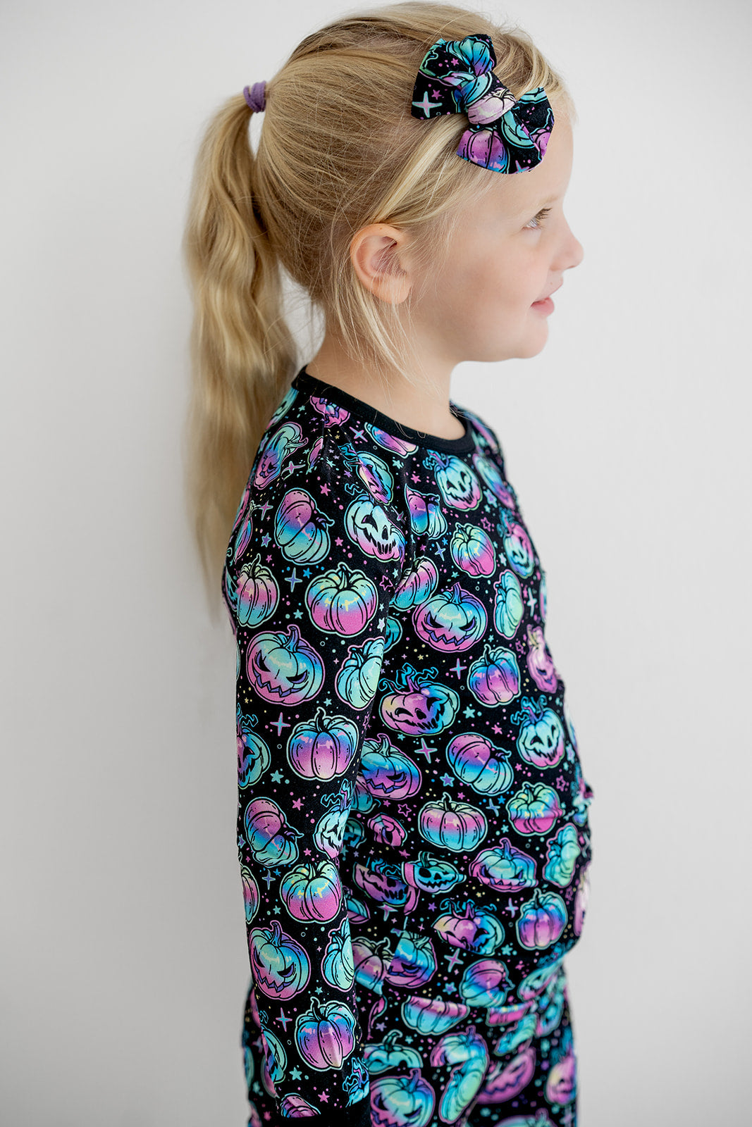 Halloween | Starlight Pumpkins | Bamboo Two-Piece Pajamas