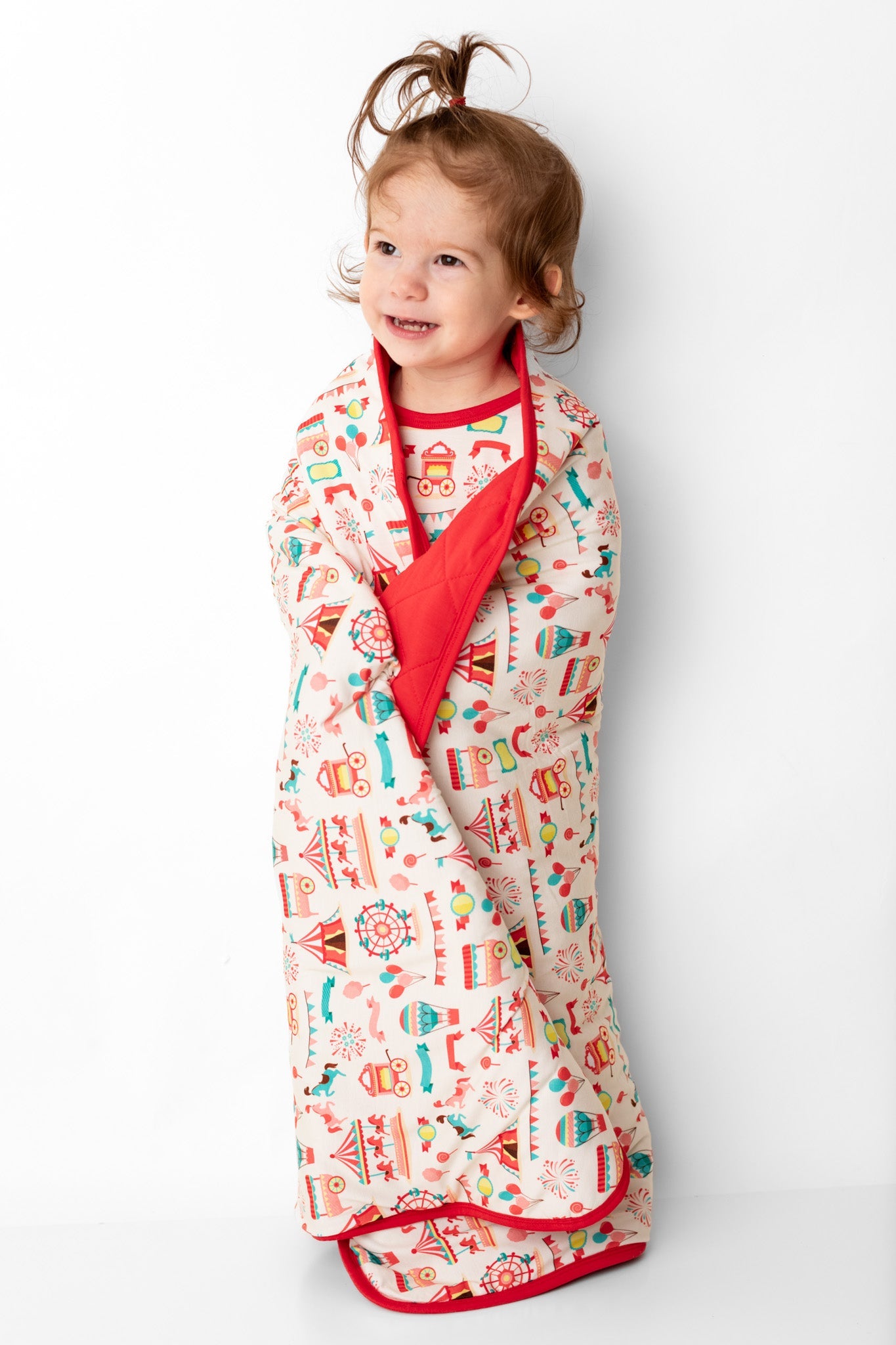 Classic Carnival | Bamboo Quilted Mini Baby Blanket