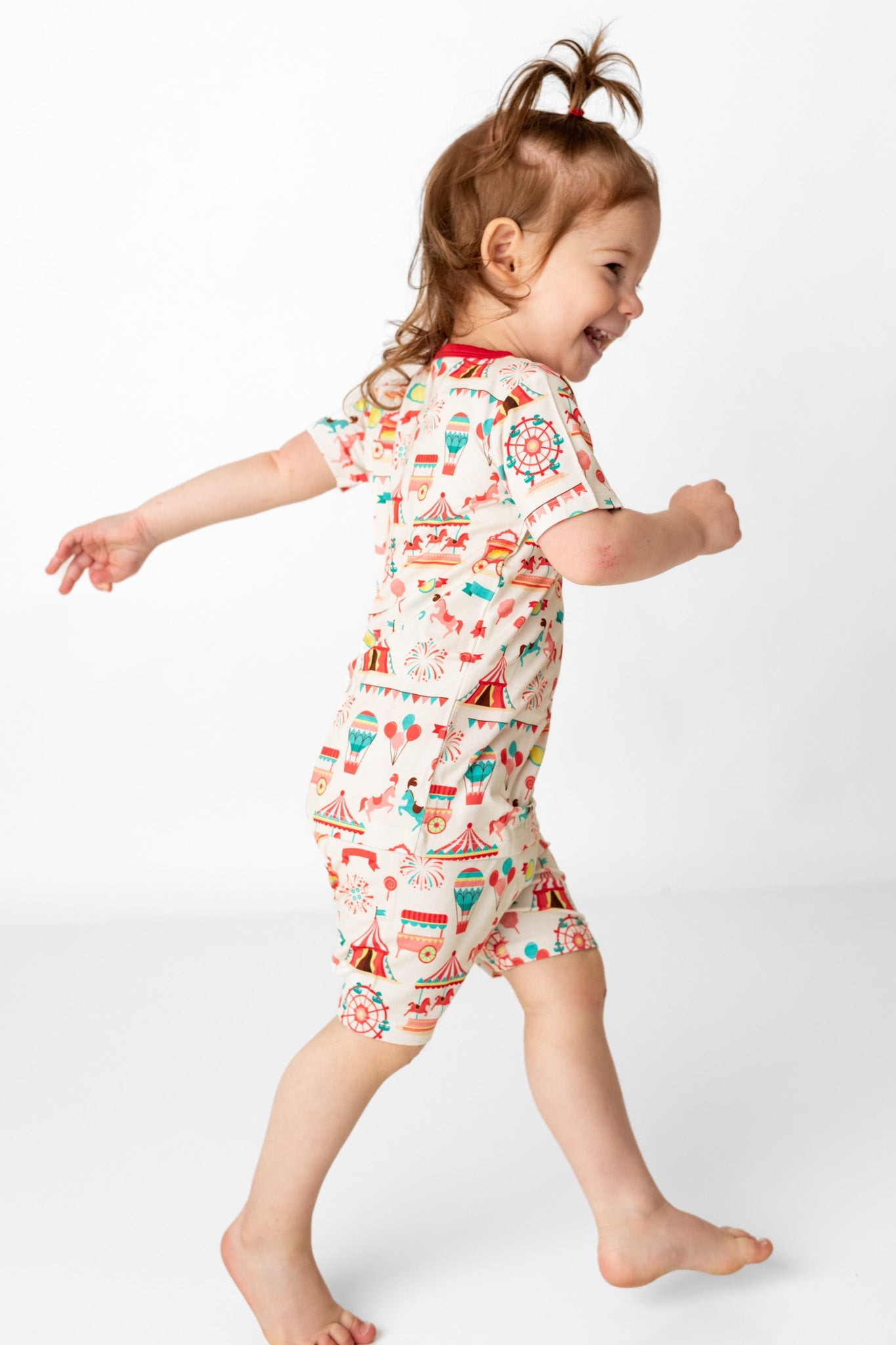 Classic Carnival | Two-Piece Bamboo Short Sleeve Toddler & Kids Set