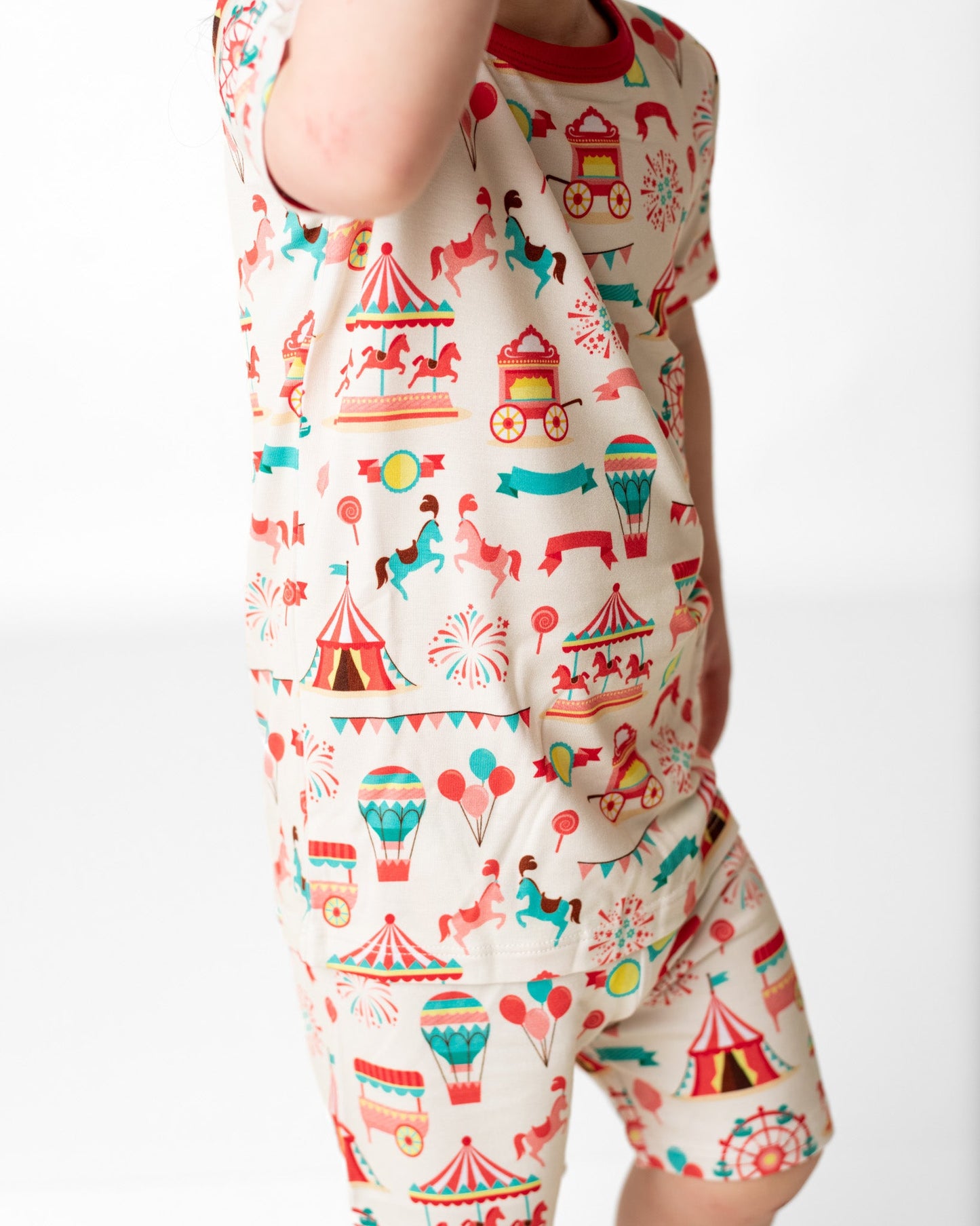 Classic Carnival | Two-Piece Bamboo Short Sleeve Toddler & Kids Set