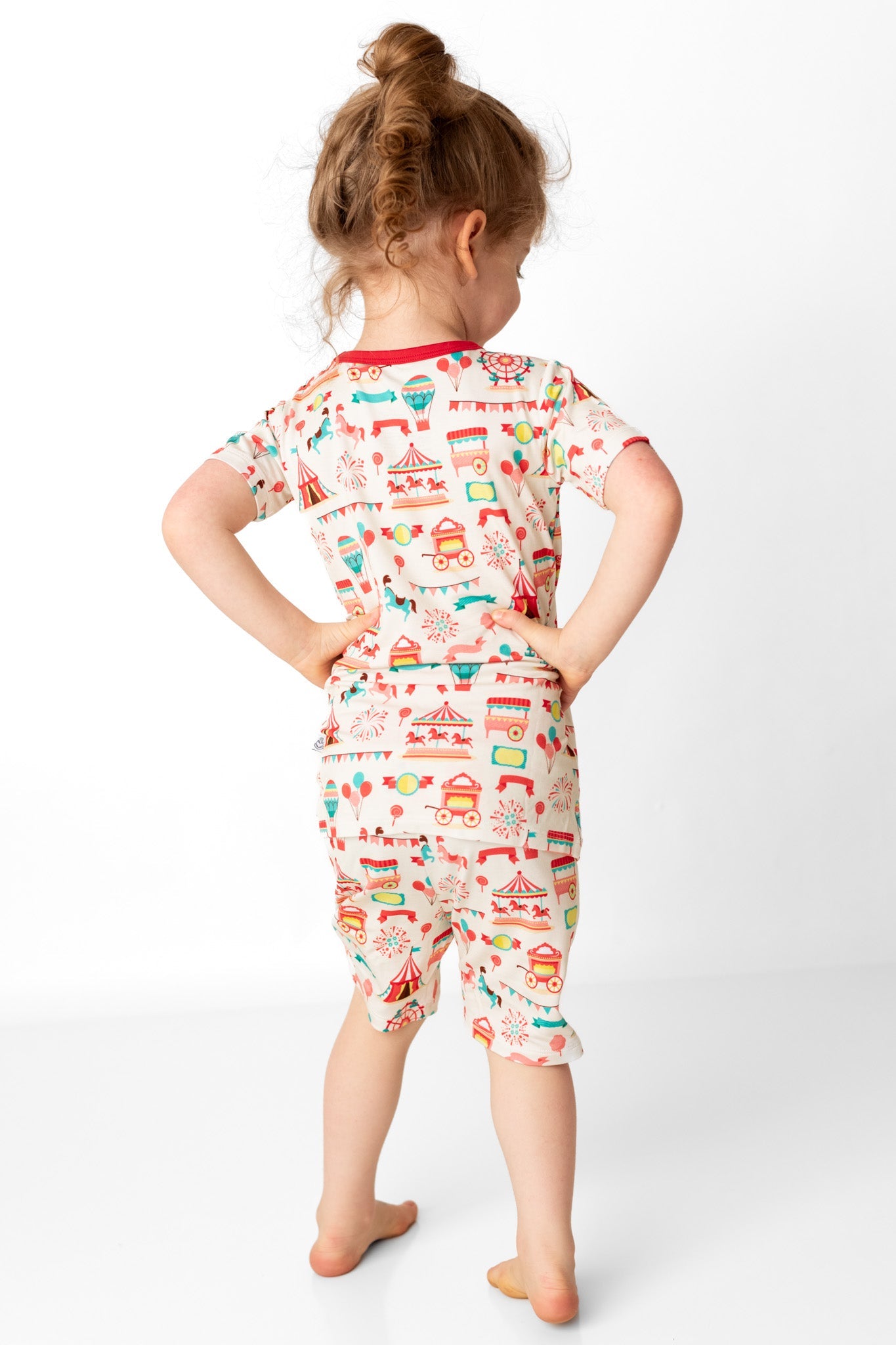 Classic Carnival | Two-Piece Bamboo Short Sleeve Toddler & Kids Set