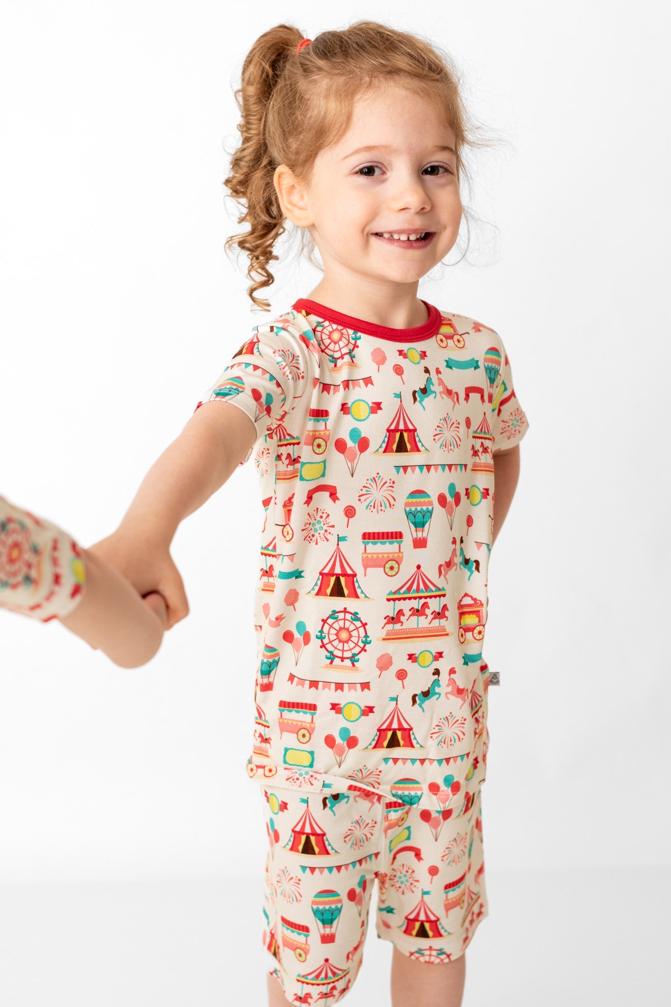 Classic Carnival | Two-Piece Bamboo Short Sleeve Toddler & Kids Set