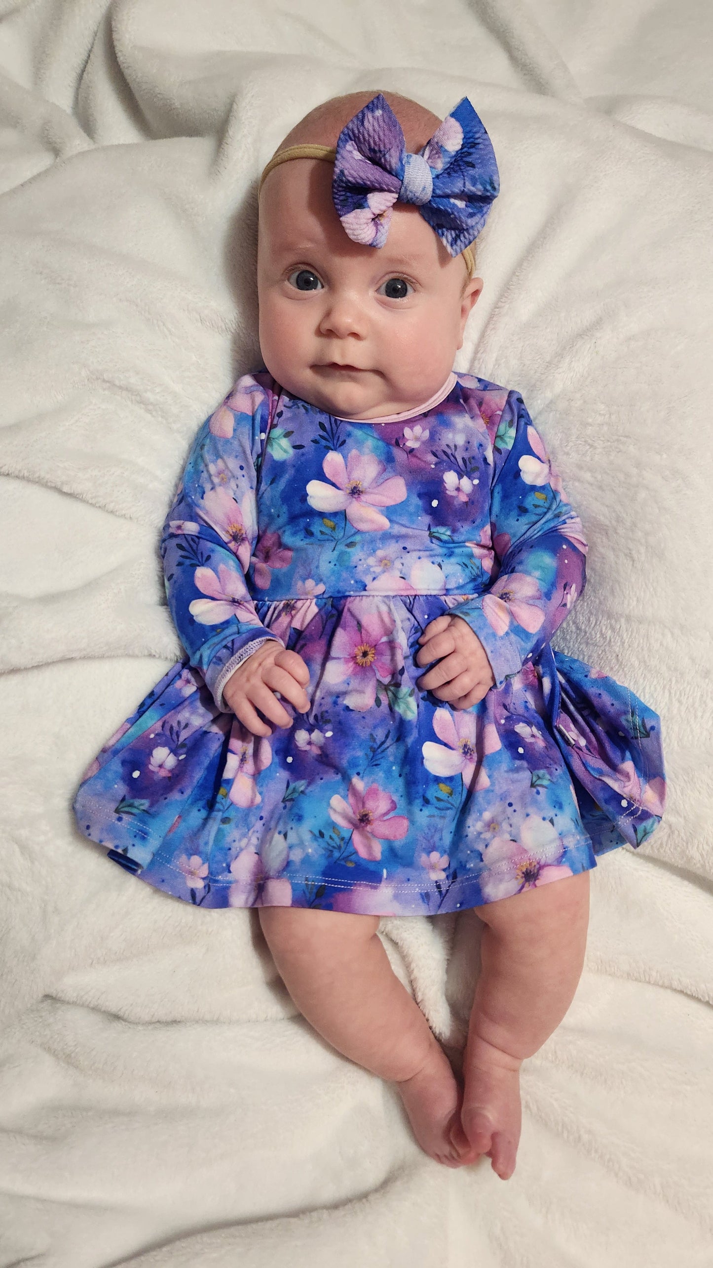 Nylon Bow | Baby | Dreamy Blooms