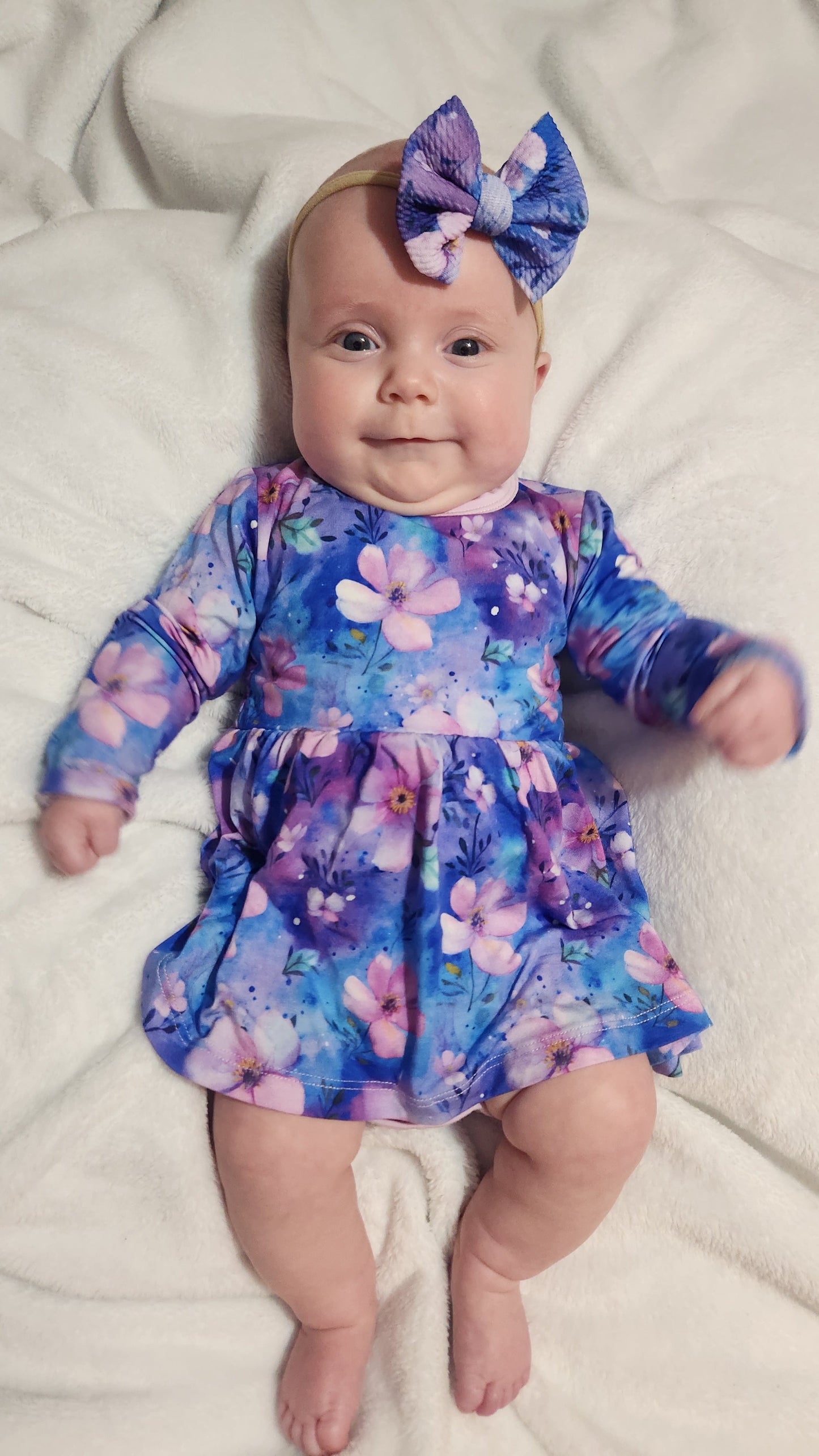 Nylon Bow | Baby | Dreamy Blooms