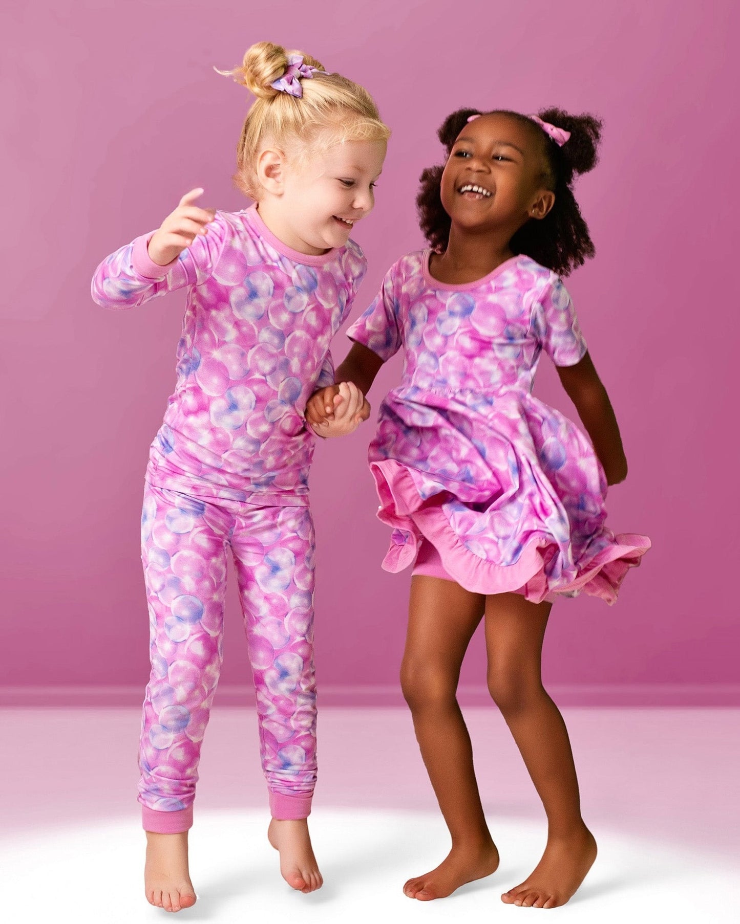Wicked Cute | Bubbles | Bamboo Two-Piece Pajamas