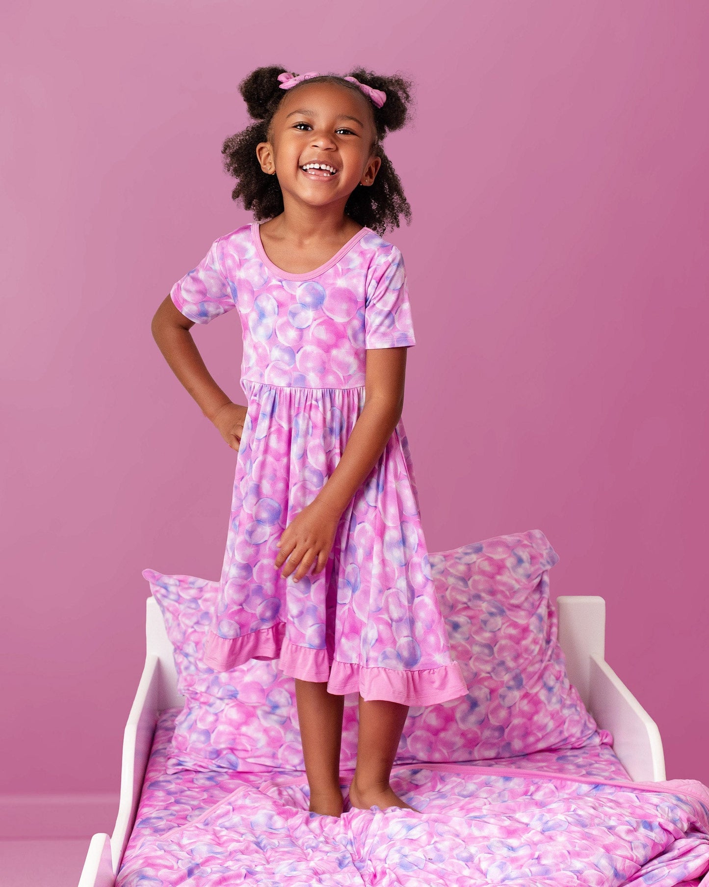 Wicked Cute | Bubbles | Bamboo Quilted Toddler Blanket