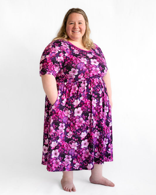 Cherry Blossoms | Women's Bamboo Dress