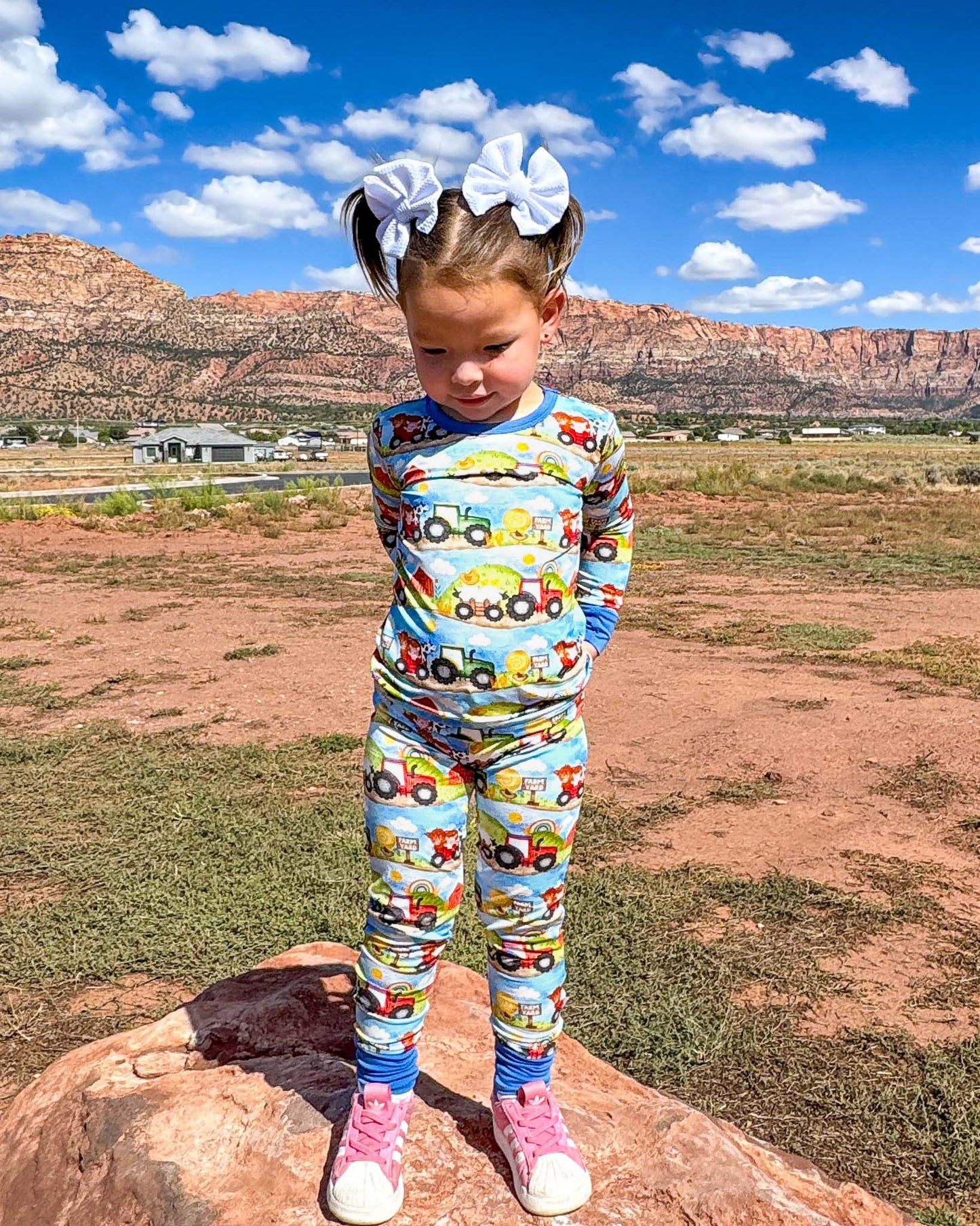 Farm Friends | Bamboo Two-Piece Pajamas