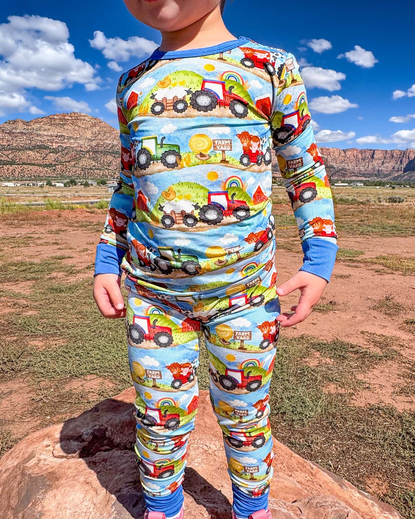 Farm Friends | Bamboo Two-Piece Pajamas