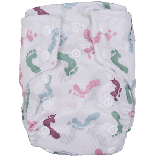 Bamboo Velour Tiny Tushies Newborn AIO Cloth Diaper