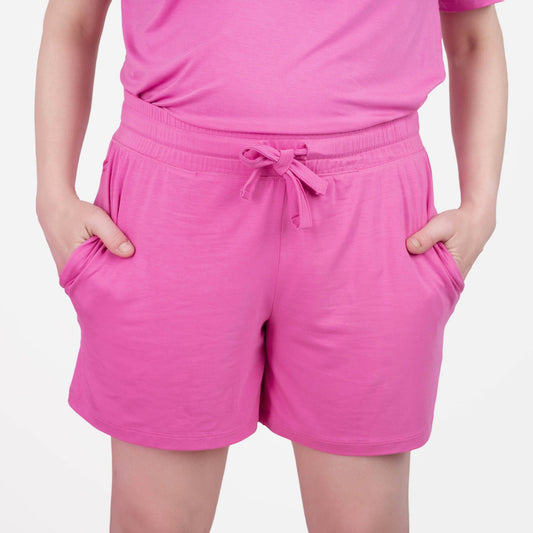 Fuchsia | Women's Bamboo Pajama Shorts