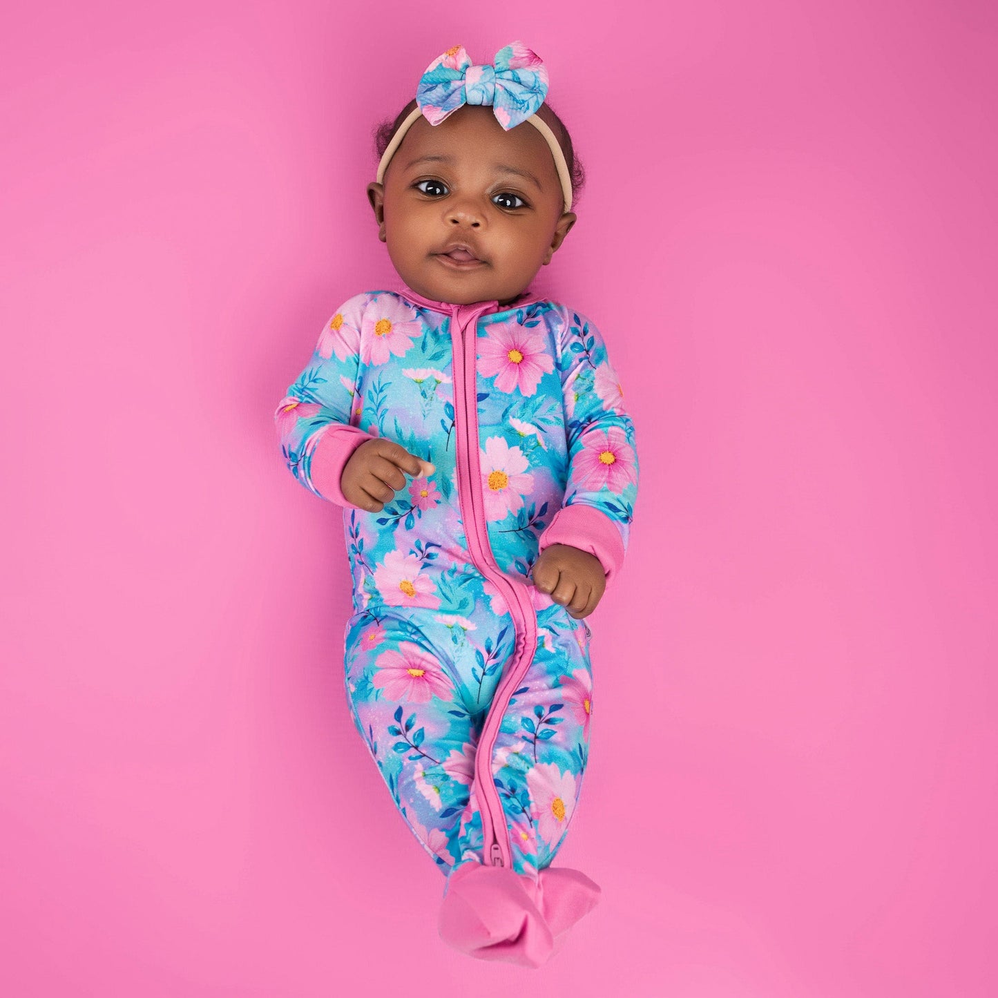 Dreamy Cosmos | Bamboo Zipper Pajamas