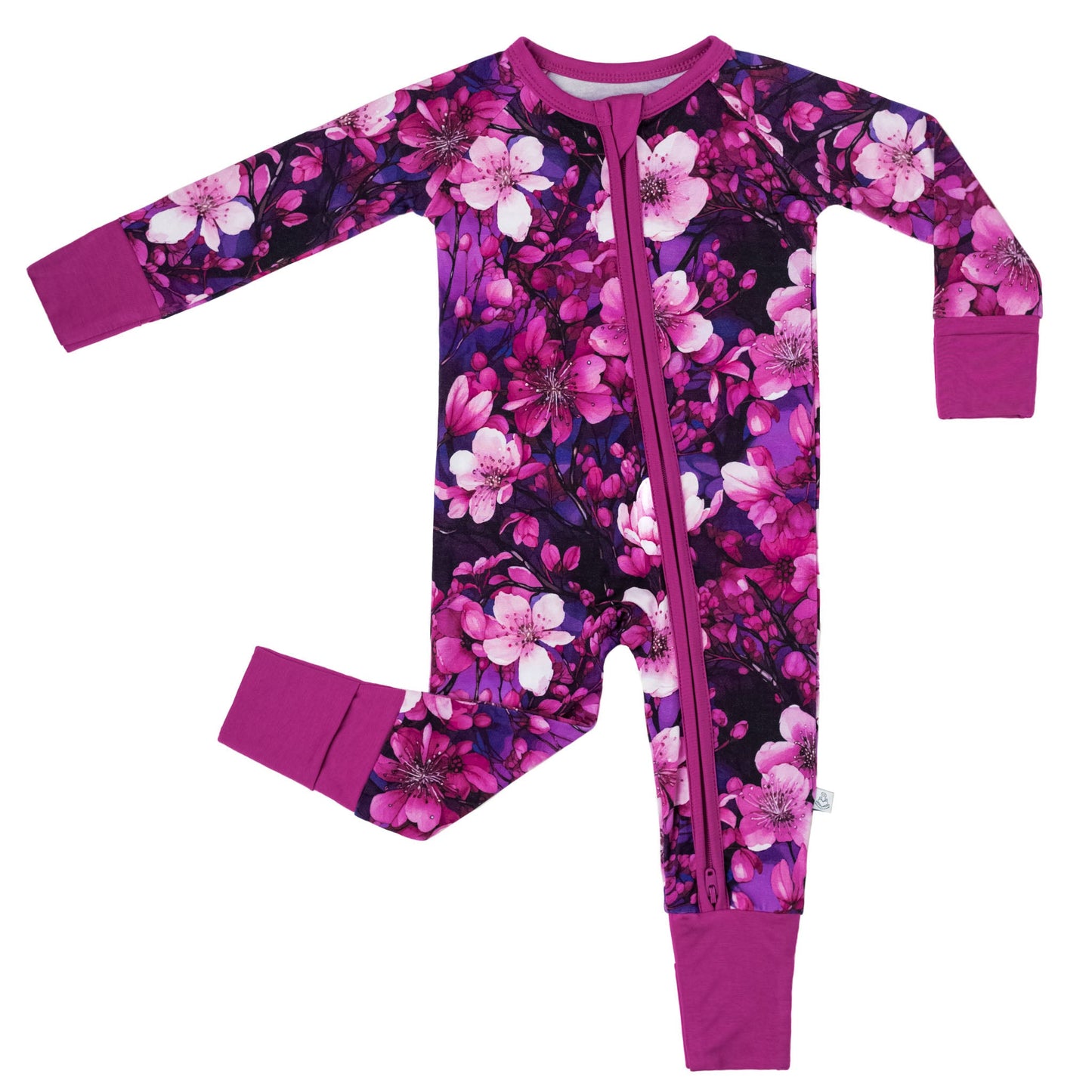 Cherry Blossoms | Bamboo Zipper Pajamas