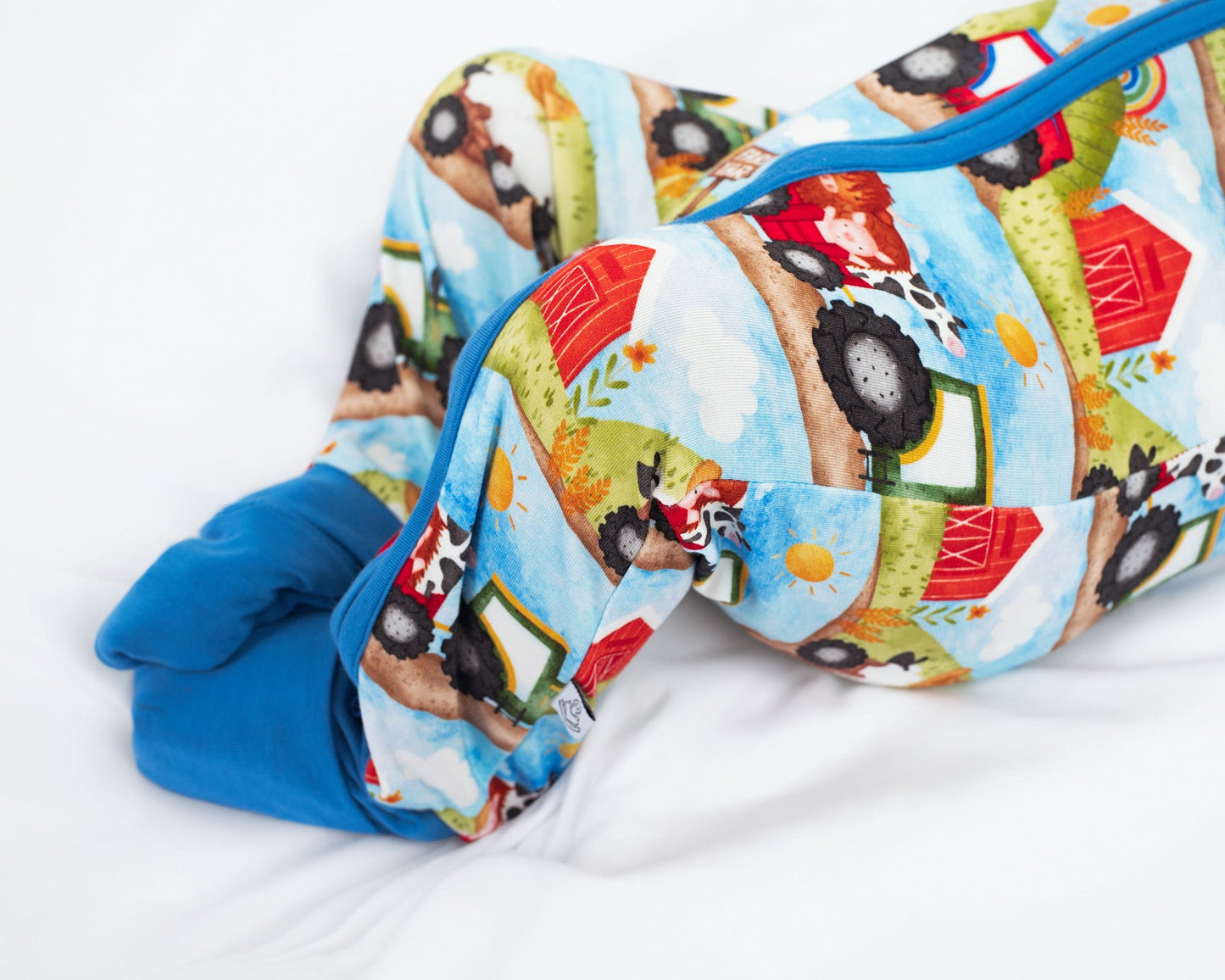 Farm Friends | Bamboo Zipper Pajamas