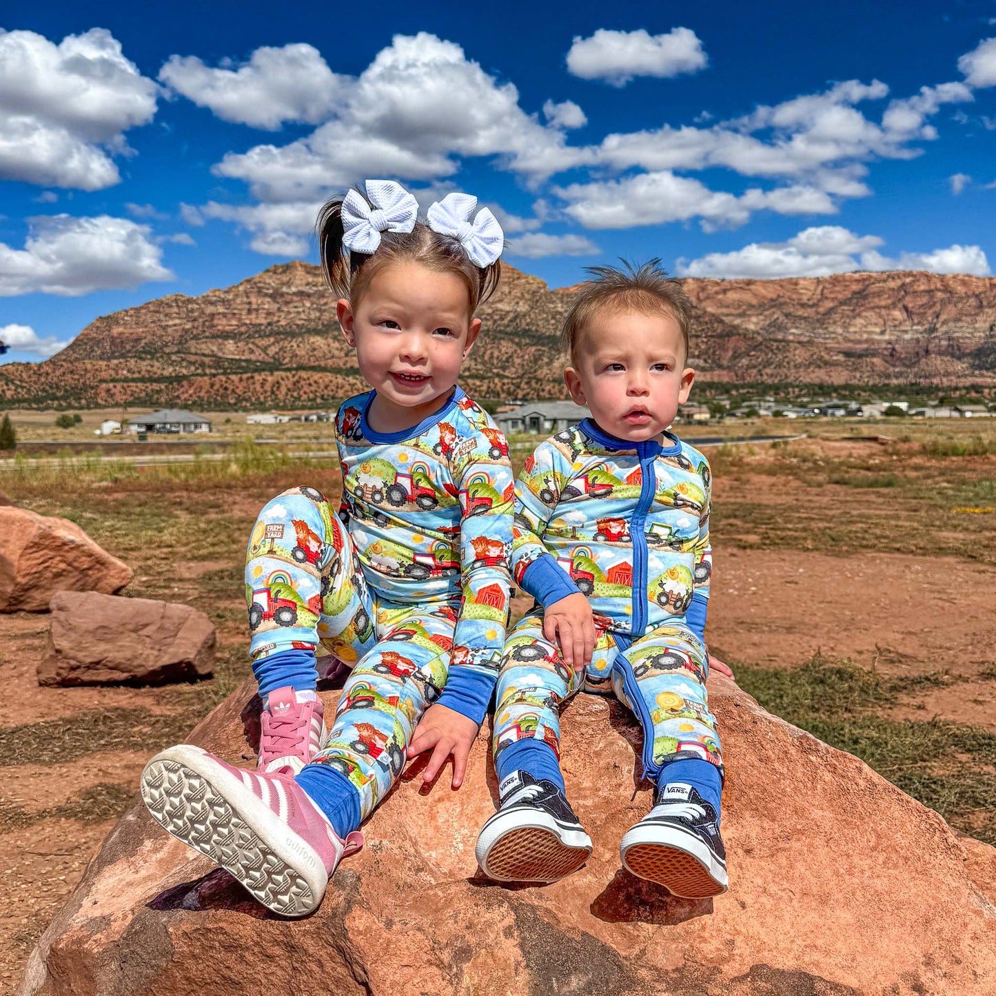 Farm Friends | Bamboo Two-Piece Pajamas