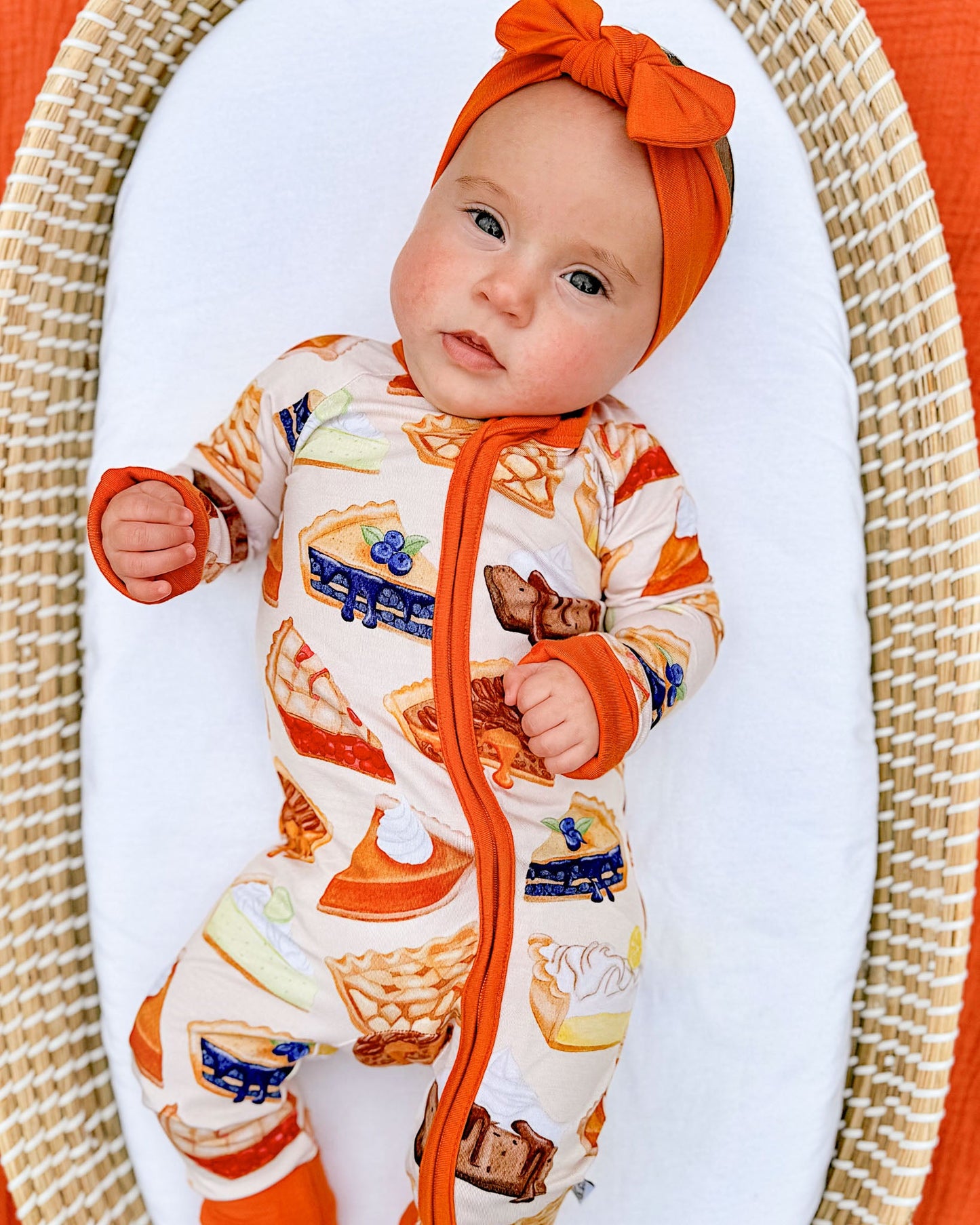 Pumpkin Spice | Bamboo Headband Bow