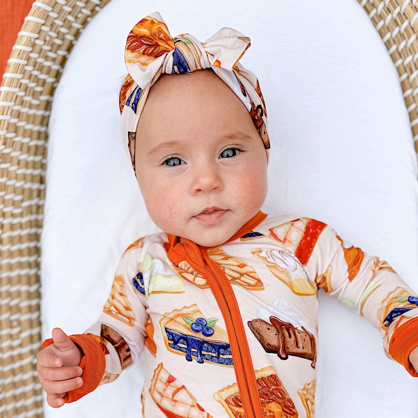 Slice of Pie | Bamboo Headband Bow