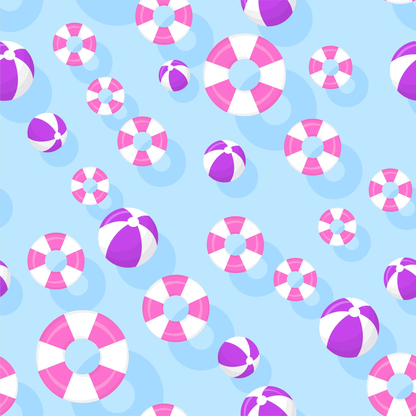 Hamptons Pool Party Pink Two-Piece Set