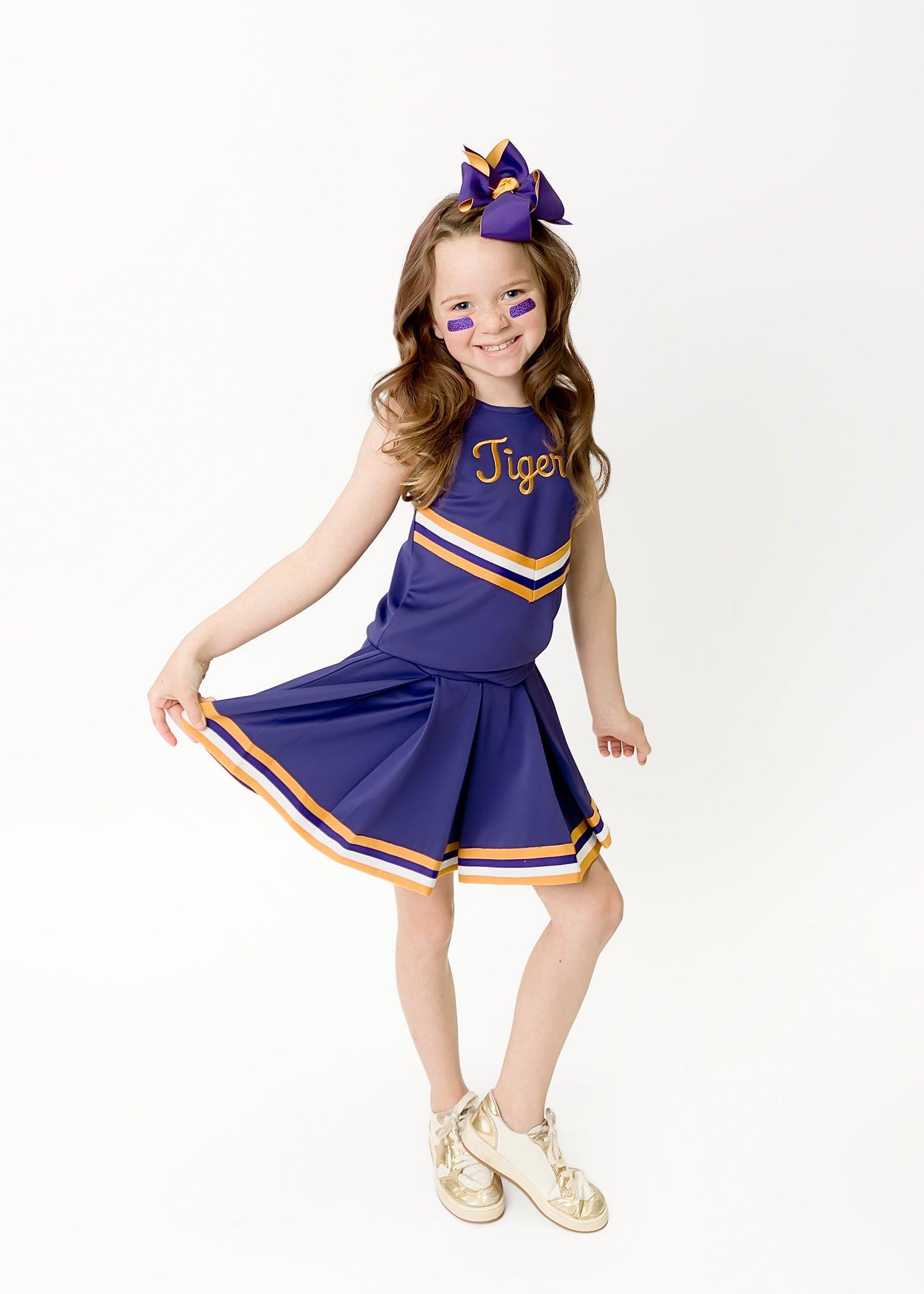 Kid's Tigers Cheer Costume