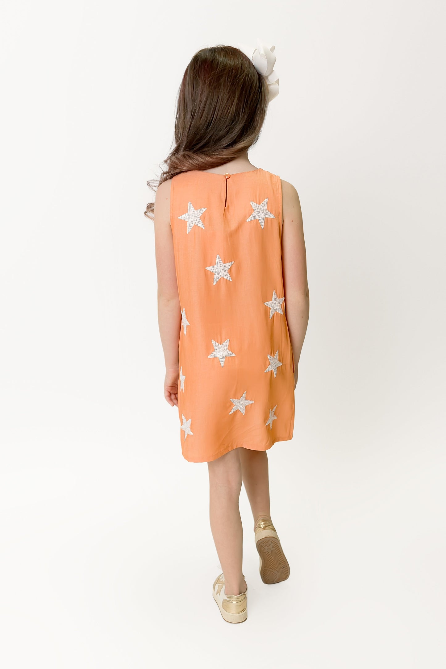 Kids' Starstruck Dress - Orange