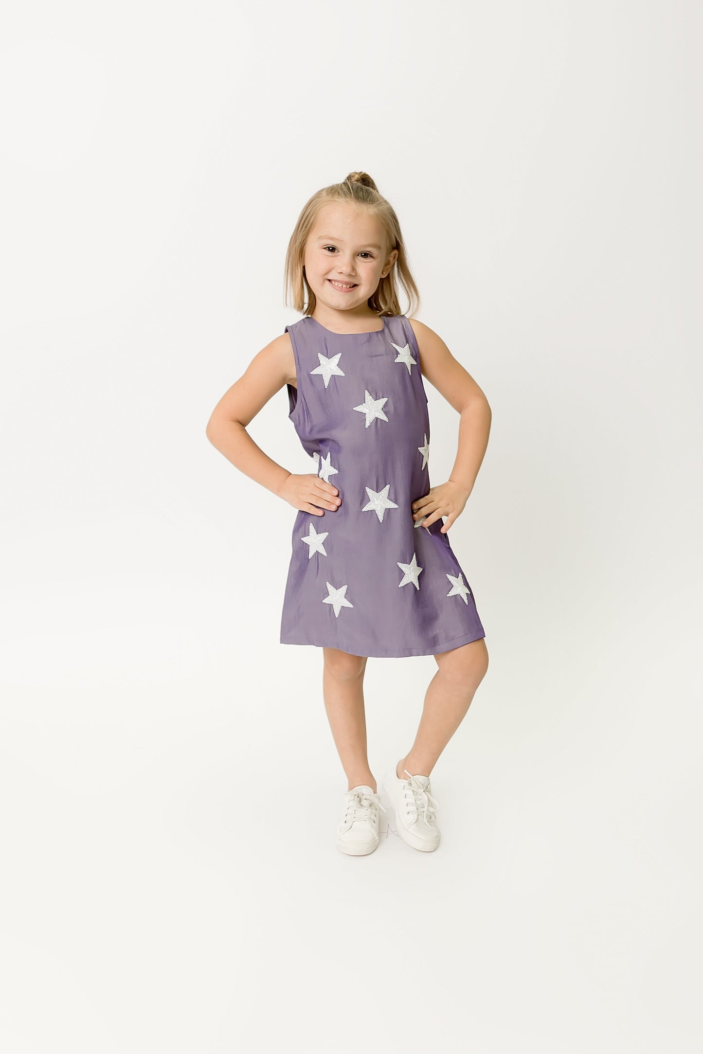 Kids' Starstruck Dress - Purple