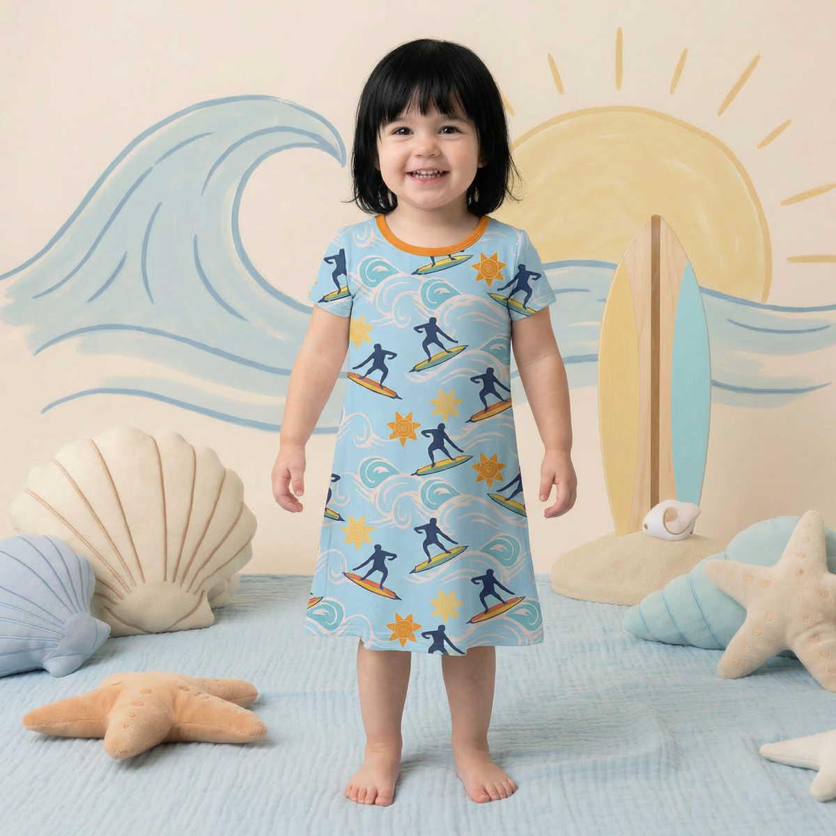 Beach Break A-Line Dress