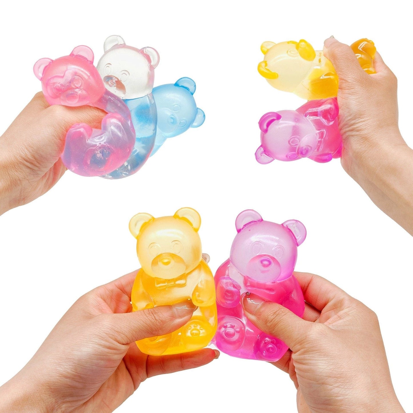 Gummy Bear Squish Sensory Toy | Slow Rise Squeeze Fidget Toy for Kids & Adults | The Prissy Pelican Boutique | Bossier City, LA