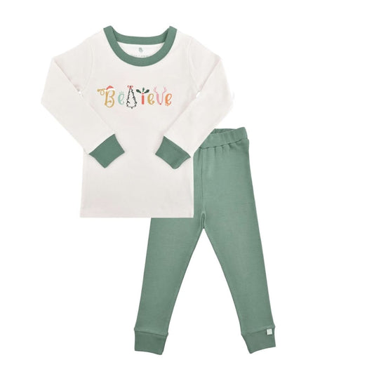 pajamas | believe green