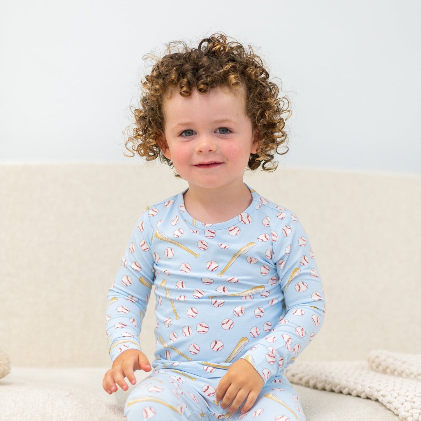 Classic Baseball 2-Piece Pajama Set