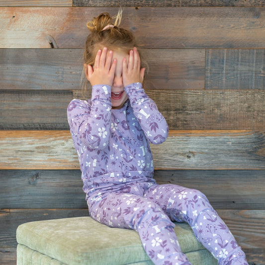 Mushroom Floral Pajama Set