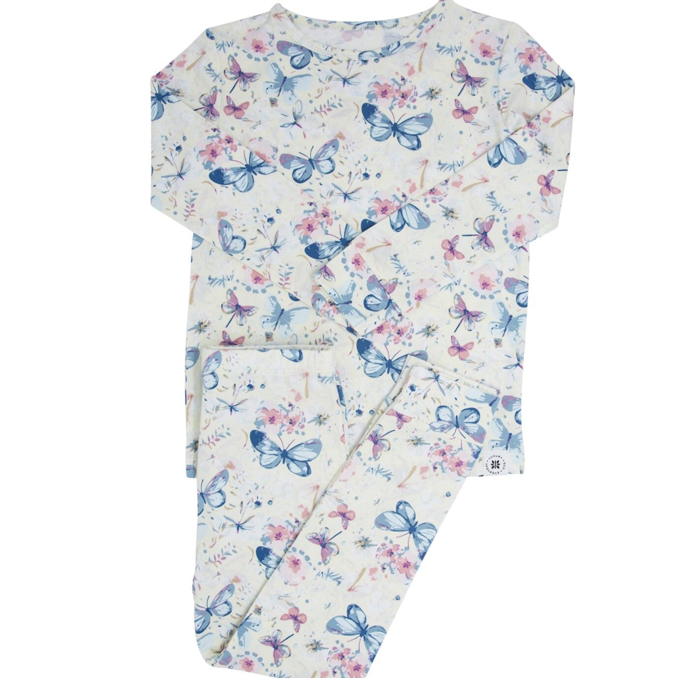 Watercolor Butterfly Pajama Set