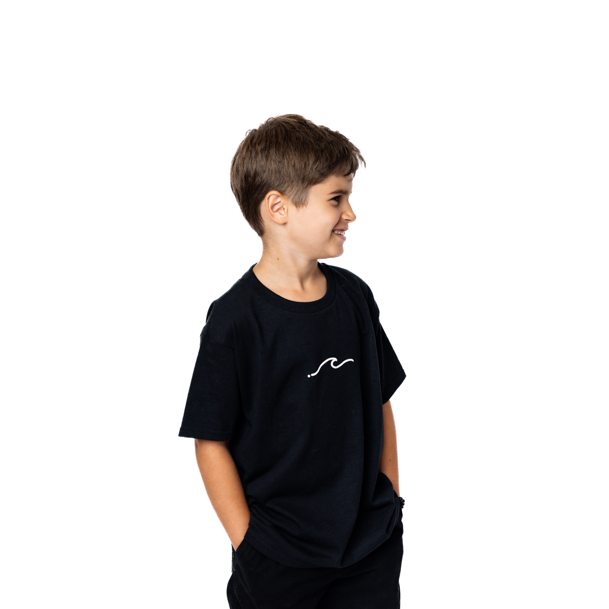 Mightier than the Waves Christian Kid Shirt – Soft Cotton Faithbased Sunday School Tee