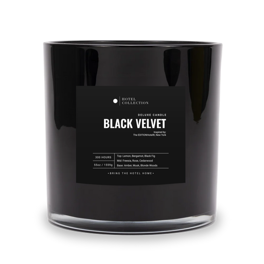Deluxe Black Velvet™ Candle